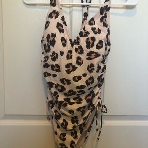 Brand new target leopard swimsuit